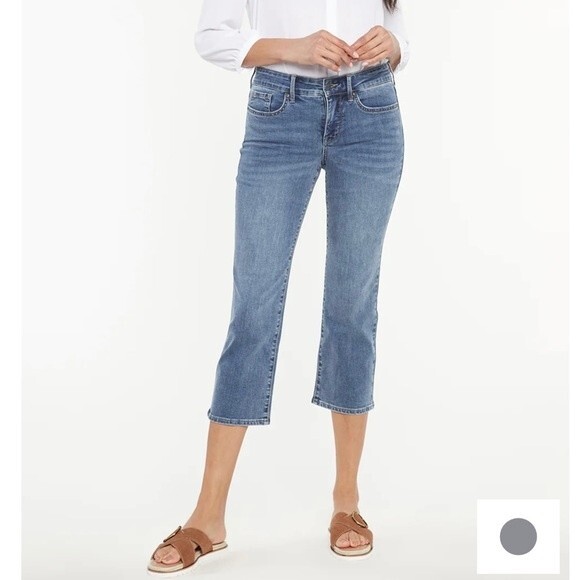 NYDJ Marilyn Straight Crop Jeans  Size 6P New with tags - Picture 1 of 11